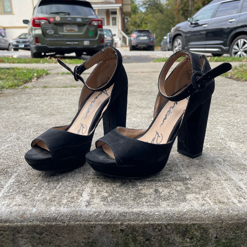 American Rag Reeta Block-Heel Platforms